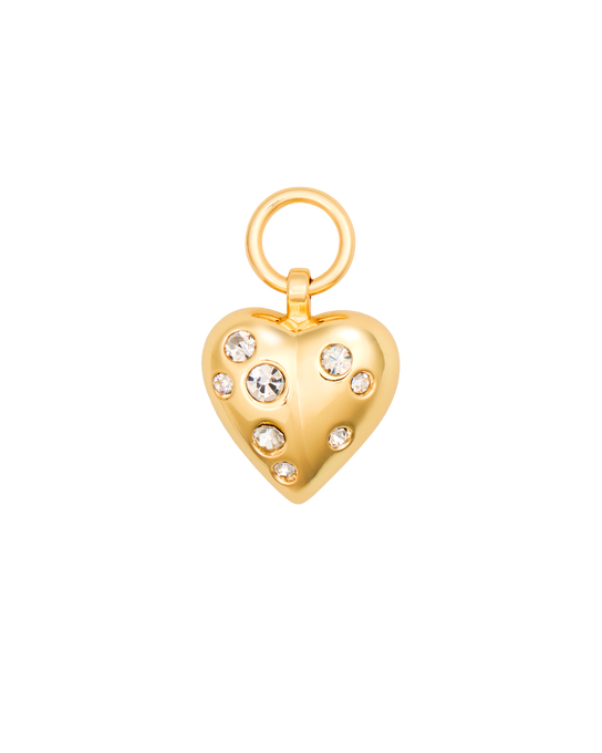 CHARM CAROLINA HERRERA HEART STUD